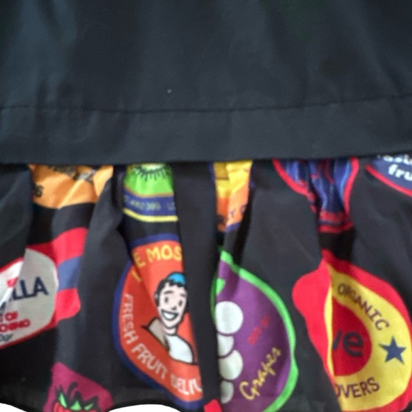 Moschino black mini dress with pockets and side zipper. Size 40 is(6-8)NWT $395 - Picture 5 of 15